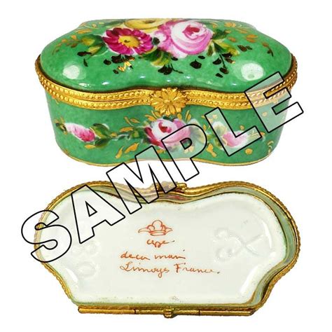 what is the value of a bourjois small metal box|limoges boxes valuation.